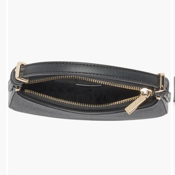 Kate Spade Elegant Black Glitter Shoulder Bag - Picture 5 of 7